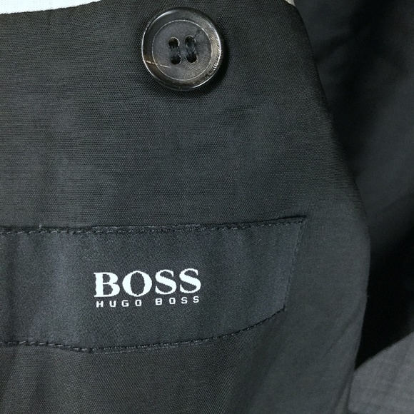 BOSS Hugo Boss Jam/Sharp' Trim Fit Navy Suit - Picture 4 of 5
